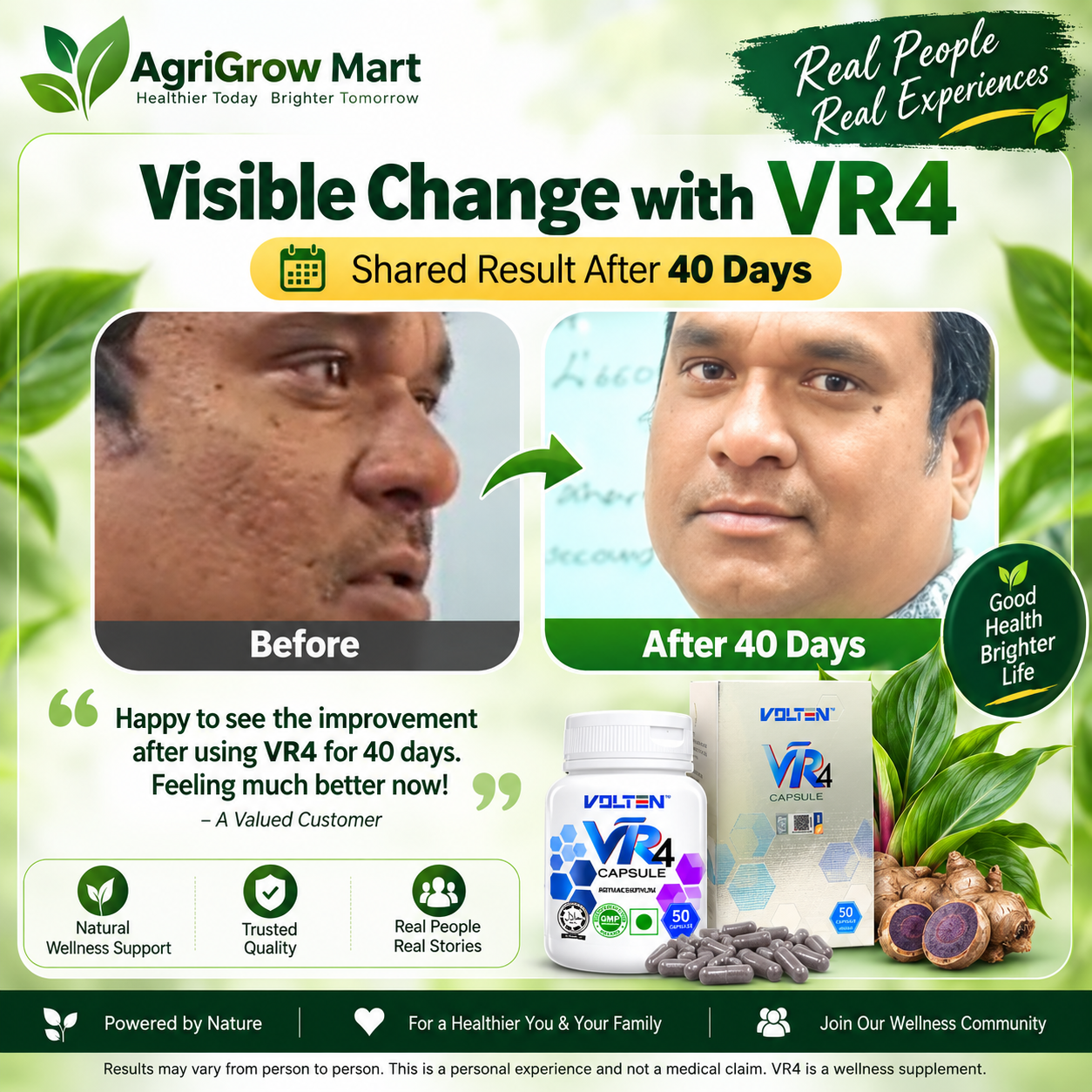 VR4 customer shared experience